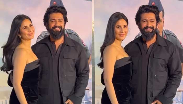 Vicky Kaushal, Katrina Kaif Twin In Black At Sam Bahadur Screening, Give Out Major Couple Goals 