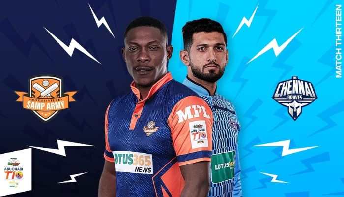 The Chennai Braves vs Morrisville Samp Army Dream11 Team Prediction, Match Preview, Fantasy Cricket Hints: Captain, Probable 11s; Injury Updates For Today’s TCB vs MSA T10 League 2023 Match In Abu Dhabi, 600PM IST, November 30
