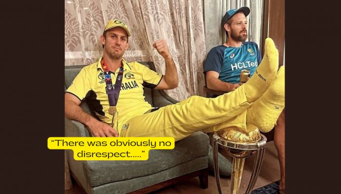 'Will Do It Again': Mitchell Marsh Breaks Silence On Putting Feet On World Cup Trophy