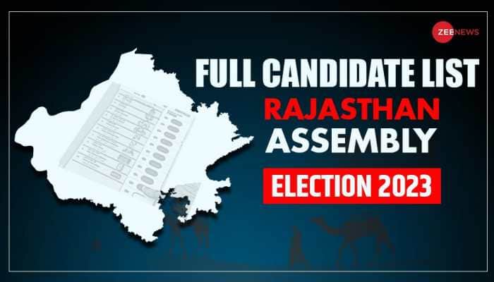 Rajasthan Election Results 2023: Party-wise results & leading candidates of BJP & Congress, Check Full List Here