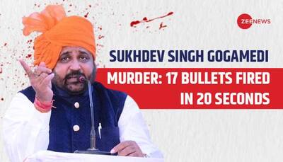 Karani Sena President Sukhdev Singh Gogamedi Murder: Fatal Attack! Assailants Fired 17 Rounds In 20 Seconds