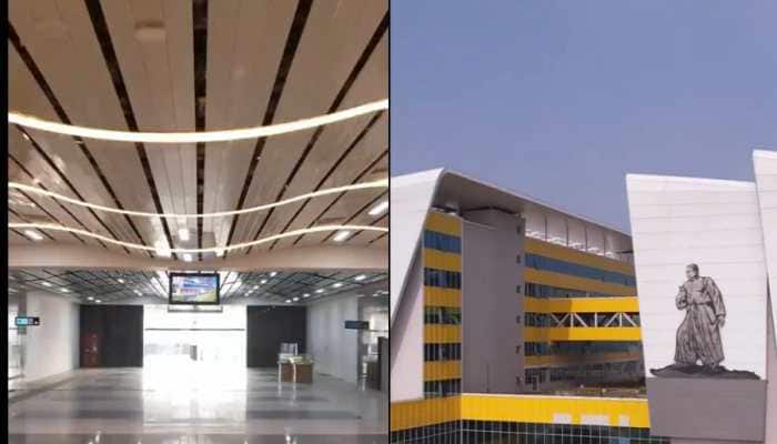 Spectacular Sight! India&#039;s First Bullet Train Station Unveiled At Sabarmati In Ahmedabad; Watch Video
