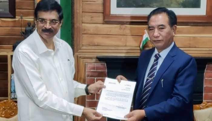 Lalduhoma Takes Oath As Mizoram Chief Minister