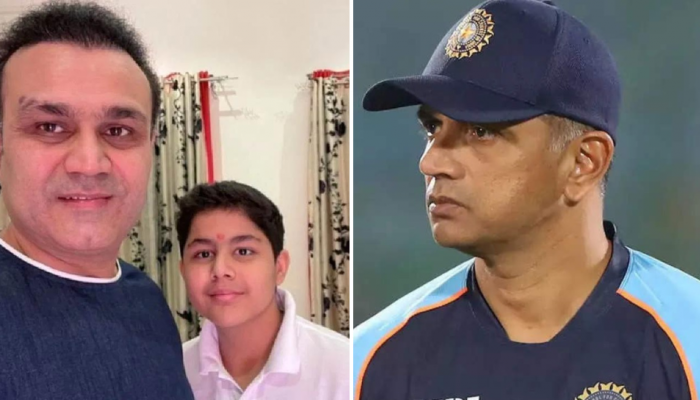 Sehwag vs Dravid At BCCI U-16 Meet: Aryavir And Anvay Meet In Karnataka vs Delhi Match, Read Details Here Sehwag vs Dravid At BCCI U-16 Meet: Aryavir And Anvay Meet In Karnataka vs Delhi Match, Read Details Here