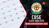cbse class 10 datesheet