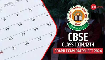 CBSE Board Exam 2024 Datesheet: Class 10th, 12th Time Table Released At cbse.gov.in- Check Direct Link Here