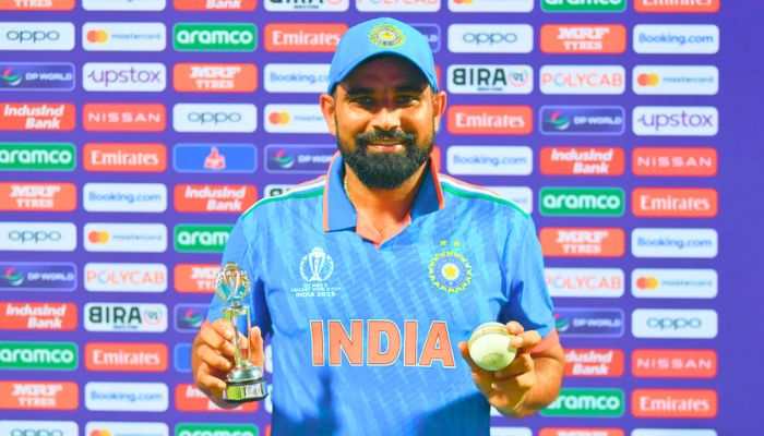 Mohammed Shami&#039;s Stellar Performance In Cricket World Cup 2023 Earns Arjuna Award Nomination
