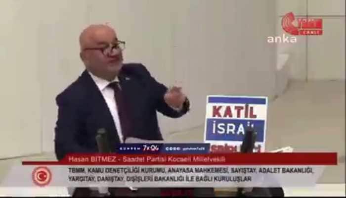 Turkish MP Collapses In Parliament After Warning Israel Of &#039;Wrath Of God&#039;