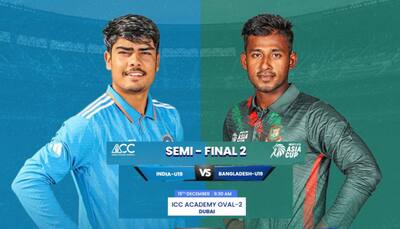 IND U19 vs BAN U19 2nd Semifinal Asia Cup Live Streaming For Free: When, Where and How To Watch India Under 19 Vs Bangladesh Under 19 Match Live Telecast On Mobile APPS, TV And Laptop?