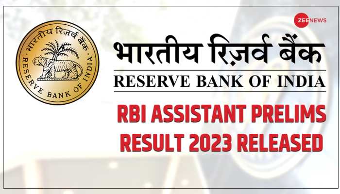  RBI Assistant Prelims Result 2023 Release, at opportunities.rbi.org.in Check Direct Link Here 