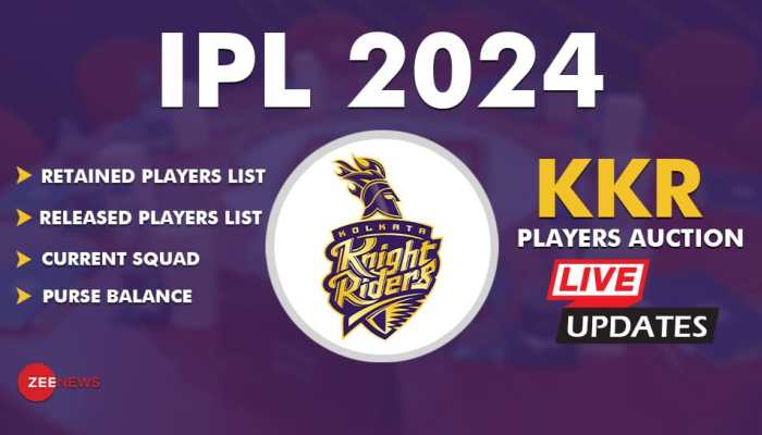 LIVE | Kolkata Knight Riders (KKR) IPL 2024 Auction Retained, Released and New Players List: Will Pat Cummins Return To KKR? LIVE | Kolkata Knight Riders (KKR) IPL 2024 Auction Retained, Released and New Players List: Will Pat Cummins Return To KKR?