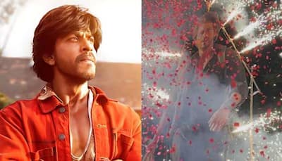 #DunkiDay: Shah Rukh Khan Fans Watch 1st Day 1st Show At Gaiety Galaxy With Dhols, Fireworks - Watch 