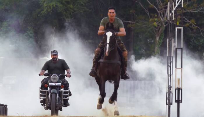 16 Years Of &#039;Welcome&#039;: Akshay Kumar Drops Sneak Peek From Welcome To The Jungle With Sanjay Dutt 