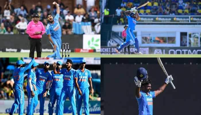 Top 10 Records Broken During Team India's Win Over India In 3rd ODI - In Pics