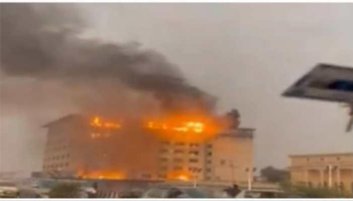 Fire Breaks Out In Hospital In Telangana's Gudimalkapur Area