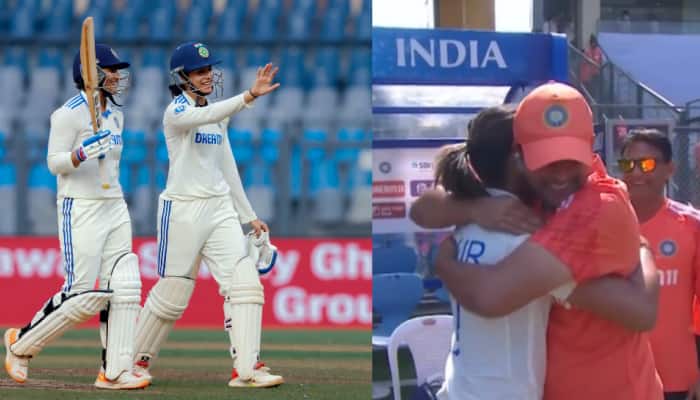 WATCH: Smriti Mandhana&#039;s Stylish Boundary Seals IND-W&#039;s Test Win Over AUS-W As Celebrations Begin In India Women&#039;s Camp