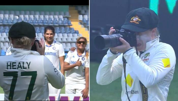 Watch: Alyssa Healy Turns Photographer After India Beat Australia, Wins Hearts On Internet