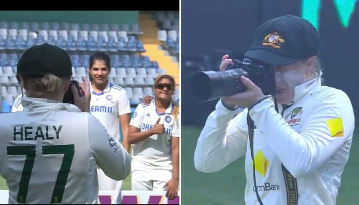 Watch: Alyssa Healy Turns Photographer After India Beat Australia, Wins Hearts On Internet