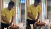 Neeraj Chopra Cuts Birthday Cake With India Women's Test Match On In Background; Pic Goes Viral