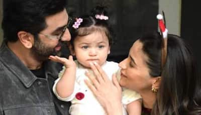 Ranbir, Alia Surprise Fans With Face-Reveal Of Daughter Raha; Fans Call Her 'Copy Of Rishi Kapoor'