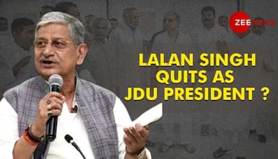 Lalan Singh Steps Down As Janata Dal-United President, Sends Resignation To Nitish Kumar, Say Sources
