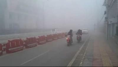 Thick Fog Disrupts Normal Life In Kashmir, Temperature Plunges To -3