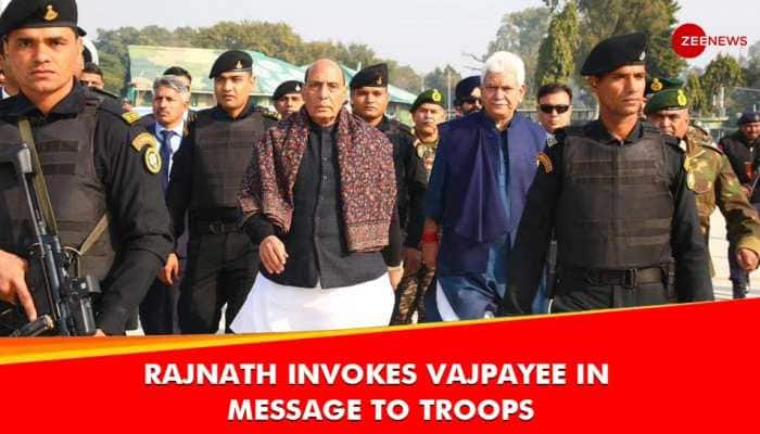 Rajnath Singh Invokes Atal Bihari Vajpayee&#039;s Spirit In Special Message To Army Jawans: &#039;Win Hearts, Not Just Battles&#039;