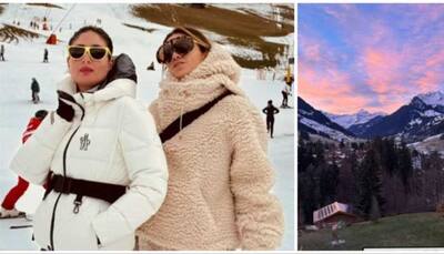 Kareena Kapoor Lavishly Vacays Amid Snowcapped Mountains In Switzerland - INSIDE PICS