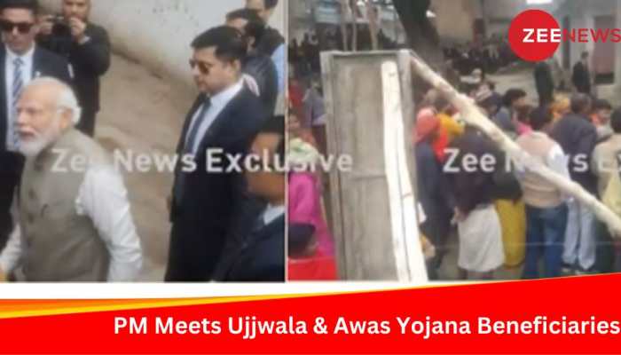 PM Modi Ayodhya Visit: PM Meets Ujjwala Scheme Beneficiaries, Shared Tea - Watch