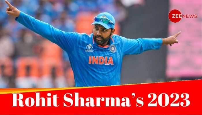 Rohit Sharma's Top 10 Records In 2023 - In Pics