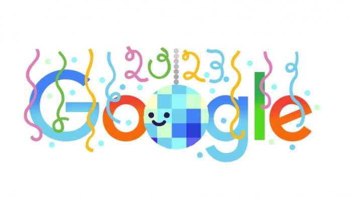 Google Celebrates End Of 2023 With Animated Doodle For New Year&#039;s Eve