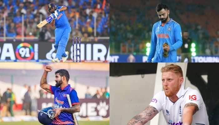 From Virat Kohli's Ton Milestone To Glenn Maxwell's Double Hundred: Top 10 Records Broken In 2023 - In Pics