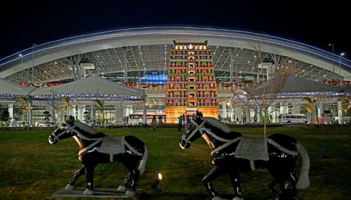 PM Modi Inaugurates New Terminal Building At Tiruchirappalli International Airport, Trichy 