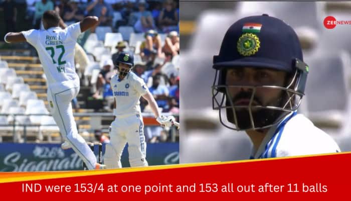 &#039;What Will Happen When Virat Kohli Retires?&#039; Fans Go Crazy As India Go From 153-4 To 153 All Out During 2nd Test Vs South Africa