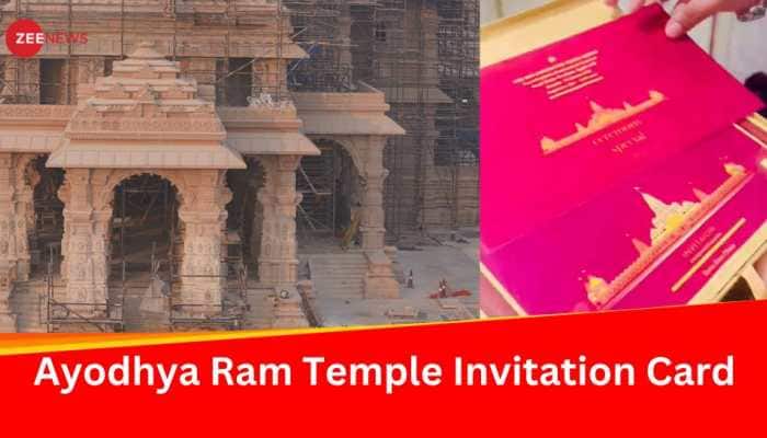 Watch: First Video Of Ram Temple Invitation Card; Check Out The Exquisite Card Here