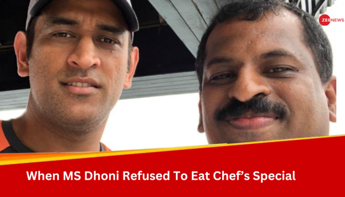 'I Dropped...': MS Dhoni Refused To Eat Sea Food At A Hotel And The Chef 'Froze' 'I Dropped...': MS Dhoni Refused To Eat Sea Food At A Hotel And The Chef 'Froze'