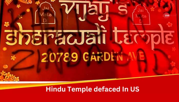 Hindu Temple Defaced With Pro-Khalistan Graffiti In California&#039;s Hayward
