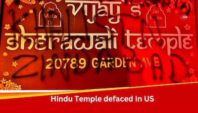 Hindu Temple Defaced With Pro-Khalistan Graffiti In California's Hayward