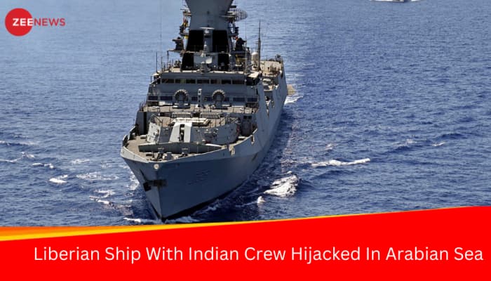 Armed Hijackers Seize Liberian Ship With 15 Indian Crew In Arabian Sea, Indian Navy Launches Rescue Operation