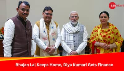 Rajasthan CM Bhajan Lal Sharma Distributes Portfolios, Keeps Home, Finance Goes To Diya Kumari