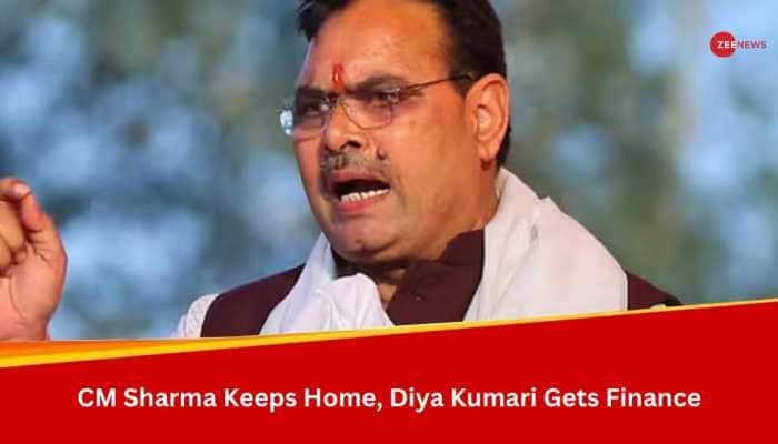 Rajasthan Portfolio Distribution: CM Bhajan Lal Sharma Keeps Home, Diya Kumari Gets Finance, Bairwa Higher Education