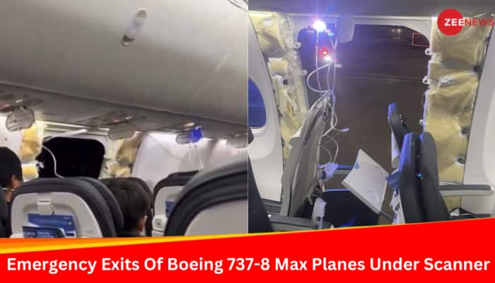 DGCA To Inspect Boeing 737-8 Max Planes After Window Falls Off Alaska Airlines Flight Mid Air - Watch