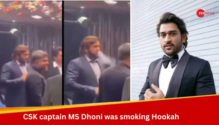 WATCH: &#039;That&#039;s Wrong,&#039; MS Dhoni&#039;s Viral Video Of Smoking Hookah Sets Social Media On Fire