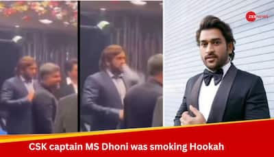 WATCH: 'That's Wrong,' MS Dhoni's Viral Video Of Smoking Hookah Sets Social Media On Fire
