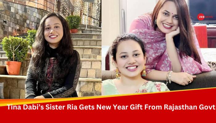 IAS Tina Dabi's Sister Ria Gets Good News From Bhajan Lal Govt In Rajasthan, Read Details