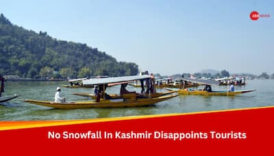 Zero Snowfall In Kashmir Disappoints Tourists Amid Sub-Zero Temperatures