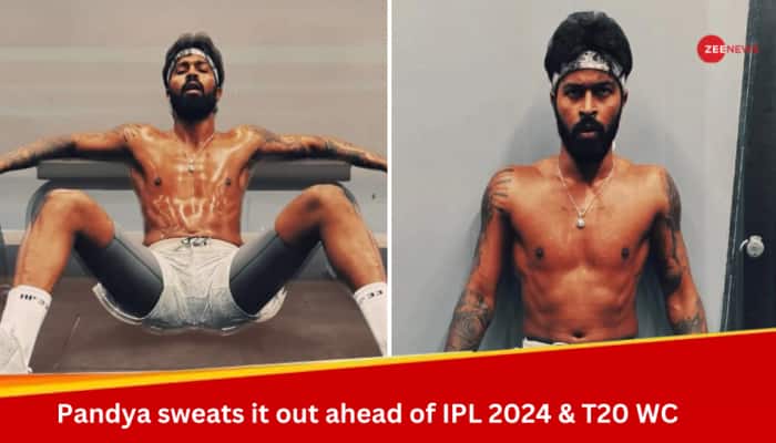 WATCH: Hardik Pandya Working Hard For Comeback Ahead Of IPL 2024 And T20 World Cup 2024