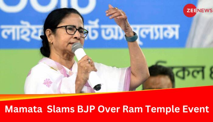 Mamata Calls BJP’s Ram Temple Move Poll Gimmick, Says 'As Long As I Live...'