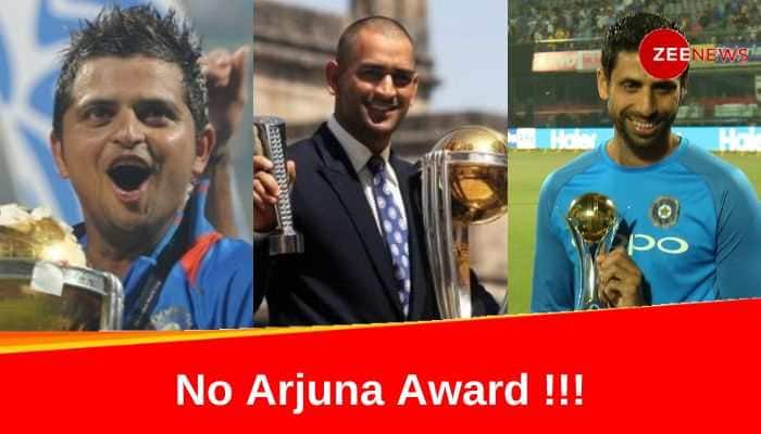 From MS Dhoni To Suresh Raina: Famous Indian Cricketers Who Never Won The Arjuna Award - In Pics