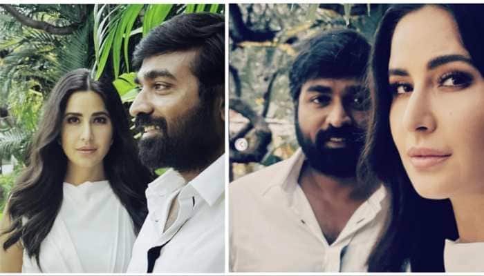 Katrina Kaif, Vijay Sethupathi Look Stunning In White Amid Merry Christmas Promotions - PICS 